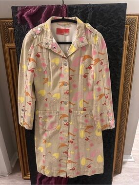 Pietro Filipi Denim Trench Coat